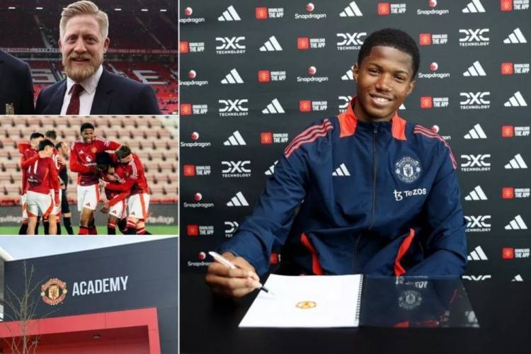 曼联青训教练谈签下奥比-马丁：球员认为他最好的机会不在阿森纳